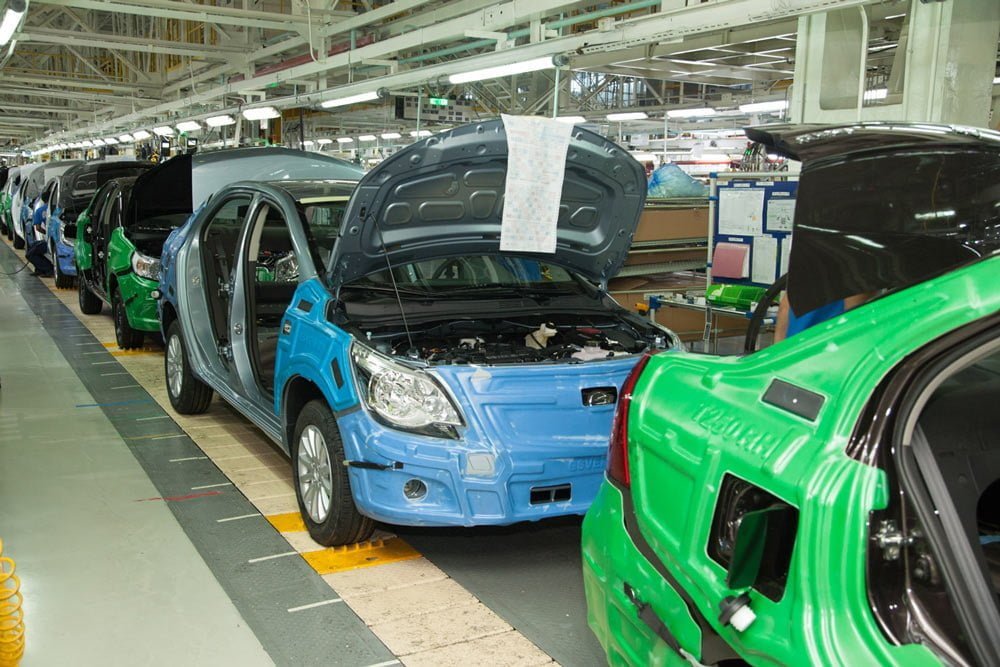  завод GM Uzbekistan 