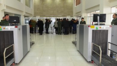 Узбекистан Таможня на границе с Казахстаном