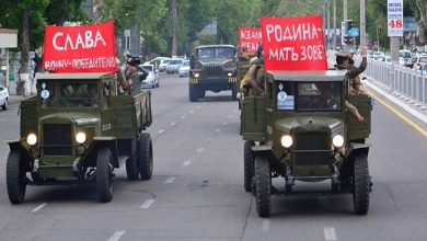 Автопробег 9 мая Ташкент День Победы Узбекистан