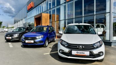 Lada Granta Новые фары бампер и головная оптика