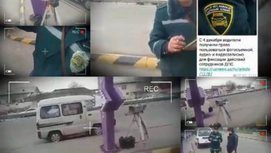 ГАИ публично ответило на изобличительное видео, в котором активист обвинял инспектора в нарушении правил несения службы и установки фото-радара - 1