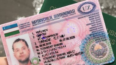 Новые водительские права в Ташкенте Узбекистан