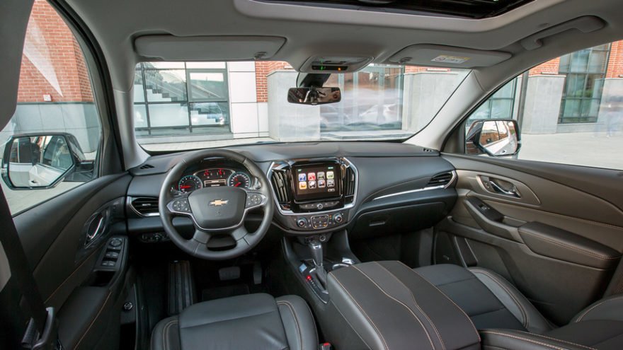 Chevrolet Traverse в Узбекистане: цена, характеристики и фото - 4 Интерьер Chevrolet Traverse