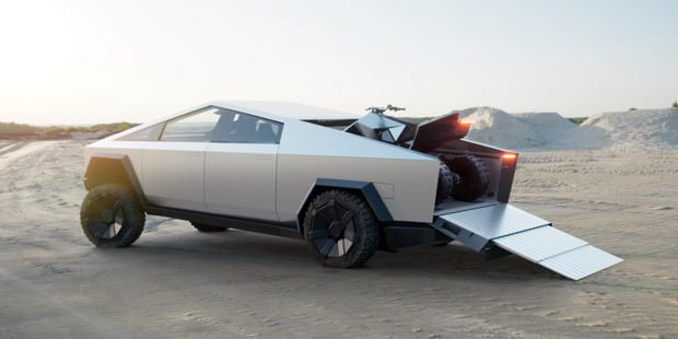 Tesla Cybertruck — бронированный электрический пикап за $40,000 - 2 Tesla Cybertruck — бронированный электрический пикап за $40,000 - 1