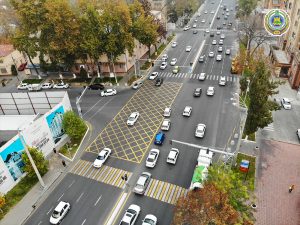"Вафельная" разметка в Ташкенте: что это такое и зачем она нужна? - 3