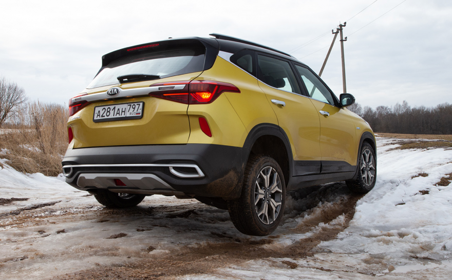 Kia Seltos - убийца Creta и Tracker: Цена, характеристики и фото в Узбекистане - 13 Kia Селтос на бездорожье