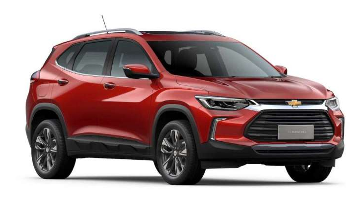 Новые цвета Chevrolet Tracker 2 - 6 Chevrolet Tracker 2 turbo 2021 Agate Red Metallic