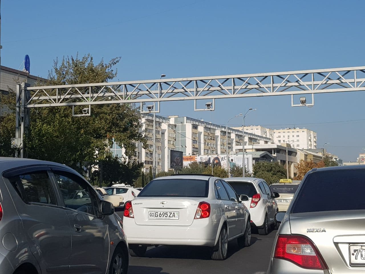 Карта радаров и камер в Ташкенте - 1 В Ташкенте появится 157 новых частных радаров и 2,5 тысячи камер (геолокация)