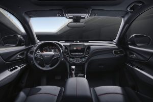 Новый Chevrolet Equinox в Узбекистане: цена, фото и технические характеристики - 8 Интерьер салона Chevrolet Equinox 2022 модельного года. Топовая версия RS.