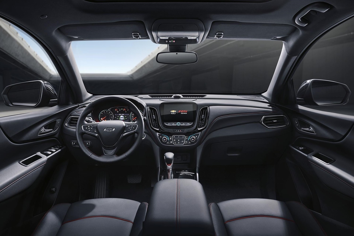 Новый Chevrolet Equinox в Узбекистане: цена, фото и технические характеристики - 5 Интерьер салона Chevrolet Equinox 2022 модельного года. Топовая версия RS.