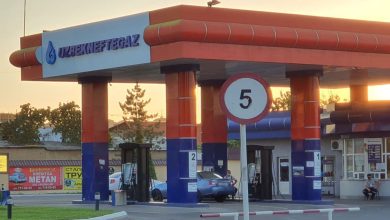 АЗС Узбекнефтегаз в Ташкенте