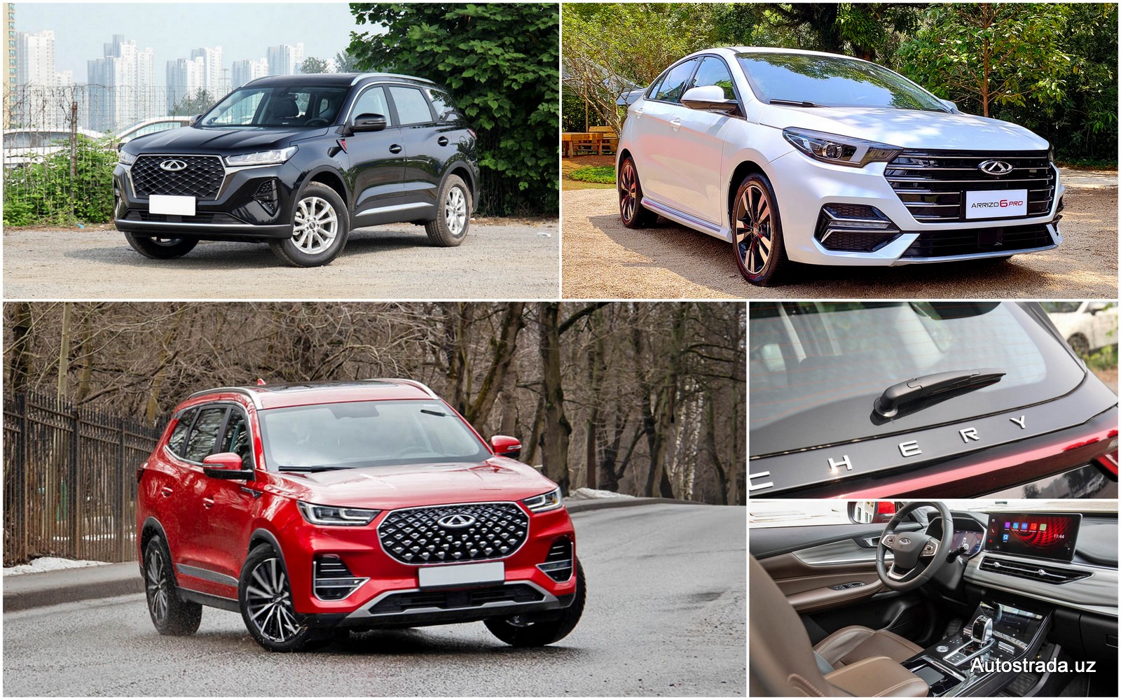Chery начнет продажи в Узбекистане в ближайшие месяцы - список моделей - 1