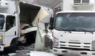 Два грузовика с ГБО взорвались в Ташкенте - 10 Взрыв грузовика с ГБО