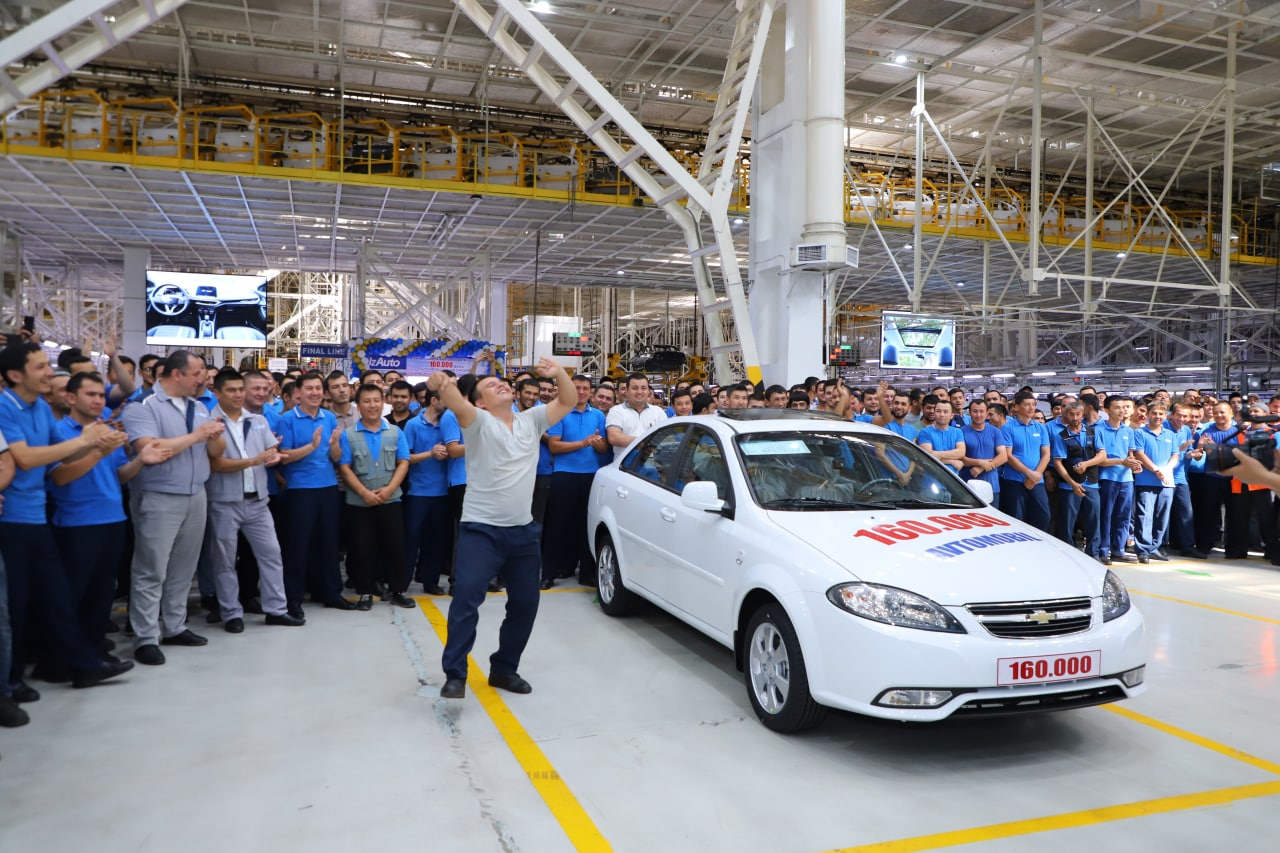 UzAuto Motors поставил новый рекорд производства - 2