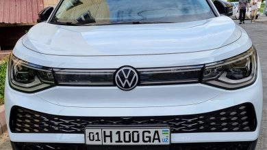 Электромобили Volkswagen будут собирать в Узбекистане - 1 Электромобиль Volkswagen ID.6 Crozz в Ташкенте, иллюстративное фото