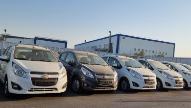 Производство Spark полностью остановлено - 1 Последняя партия Chevrolet Spark на стоянке у площадки завода UzAuto Motors в Ташкенте