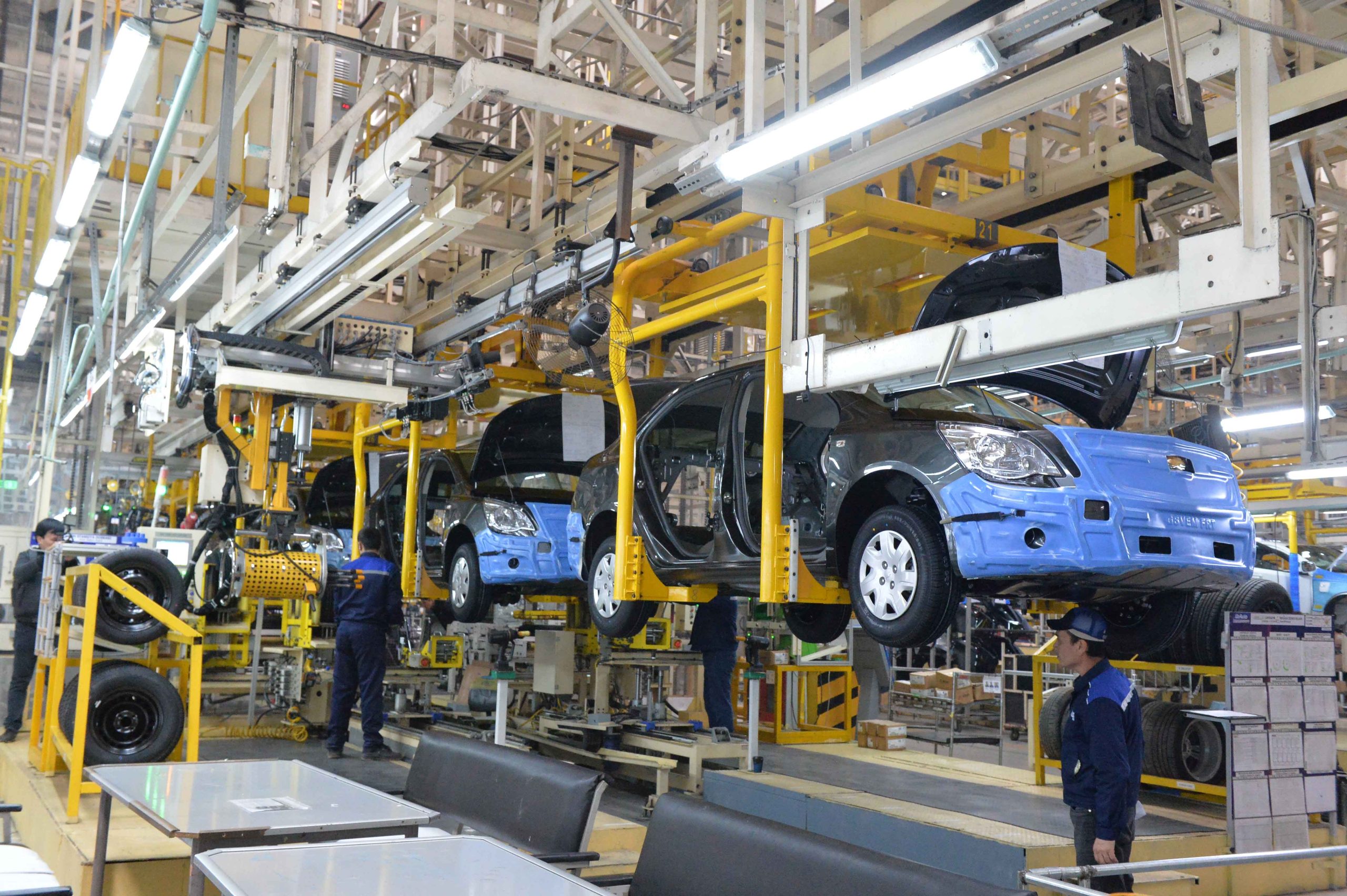 Cobalt shartnomalari qachon ochiladi? - 1 Сборка Chevrolet Cobalt на заводе UzAuto Motors (GM Uzbekistan)