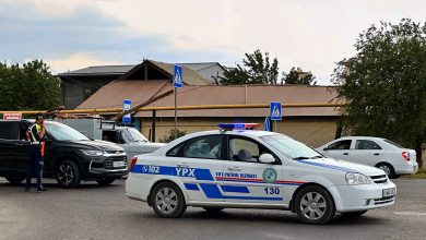 В ГАИ сменился начальник - 1 Автомобиль ГАИ в Ташкенте