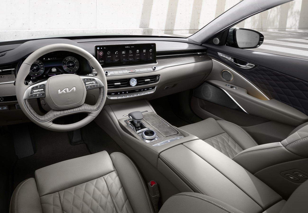 Kia начала продавать люксовый седан за 1,13 миллиарда сумов - 6 интерьер салона Kia K9