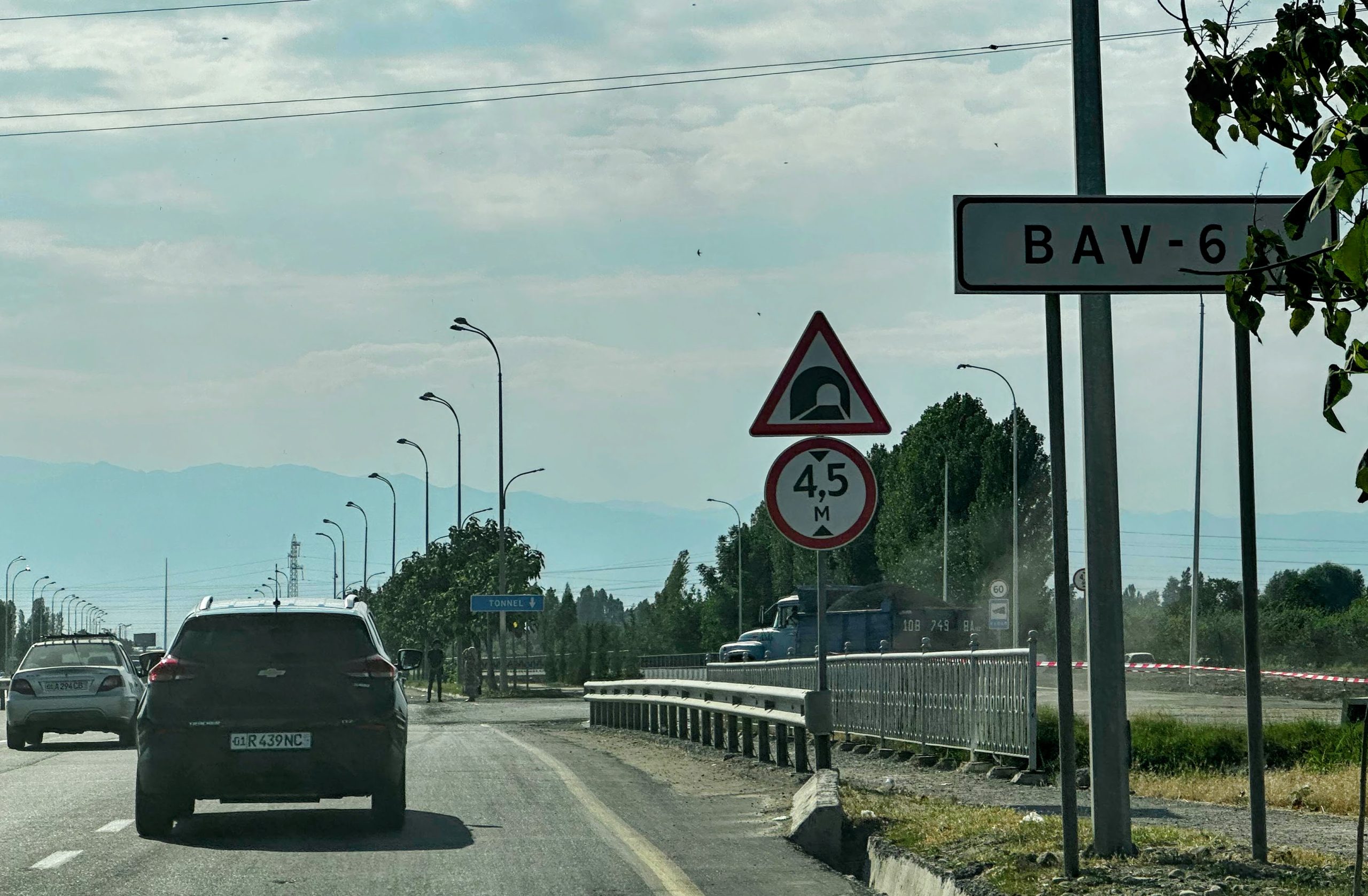 По дороге в Чимган открылся новый тоннель - 2 По дороге в Чимган открылся новый тоннель - 2