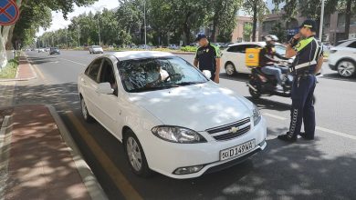 Хокимият Ташкента продолжит усложнять жизнь автомобилистам - 6 ГАИ проводит рейд против остановки и движения по автобусным полосам
