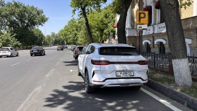 В Ташкенте разметили первые платные парковки - 4