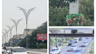 В Бухаре установили камеры на пешеходных переходах - 1