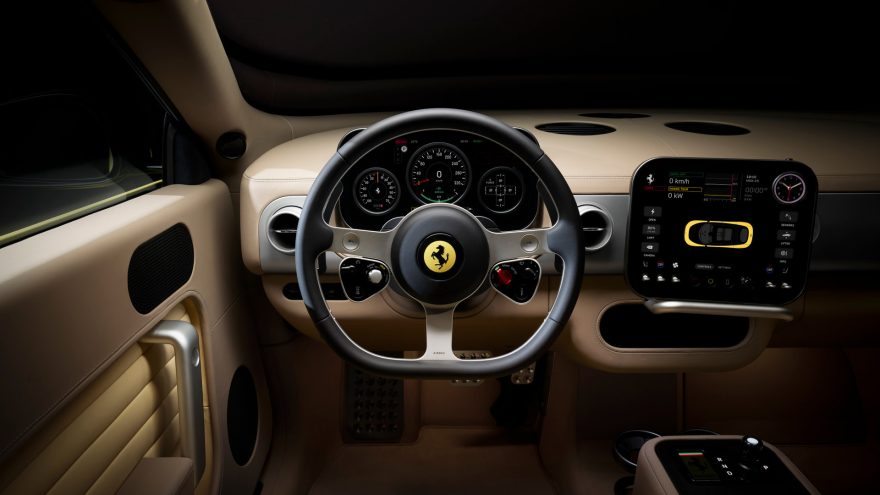 Ferrari показала свой первый электромобиль от легендарного дизайнера Apple - 6 Ferrari показала свой первый электромобиль от легендарного дизайнера Apple - 6