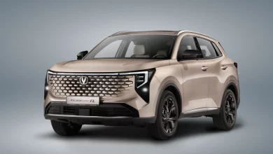 Changan CS55 Plus FL в Узбекистане: цены, комплектации и характеристики - 9 Бронзовый Changan CS55 Plus FL спереди сбоку