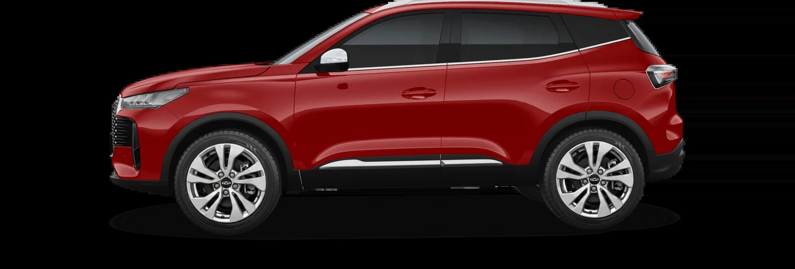 Chery Tiggo 4 Pro, yondan koʻrinishi