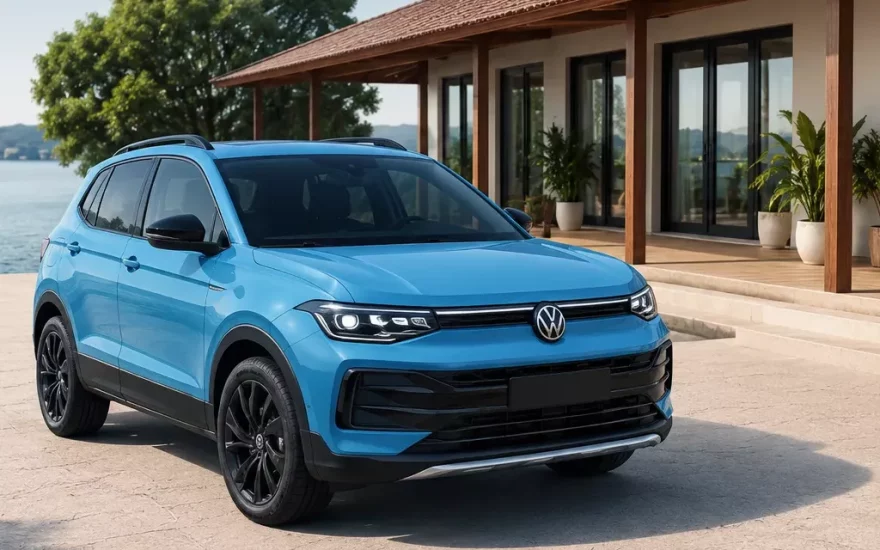 Volkswagen Tharu XR, вид спереди-сбоку
